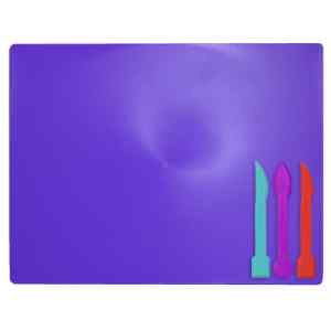 Доска для пластилина ZiBi, фиолетовая - фото 1