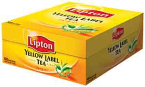 Чай черный Lipton Yellow Label в пакетиках, 100 шт х 2 гр - фото 1