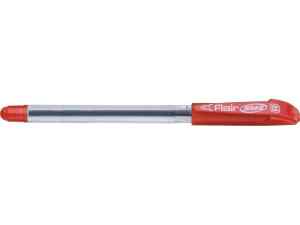 Ручка масляная Flair SMS, толщина линии 0,6 мм красная - фото 1