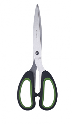 Ножници офисные 16.3 см Jobmax, зеленые - фото 1
