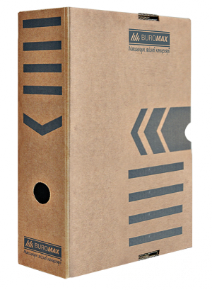 Бокс-архивный картонный, 100 мм, Jobmax, крафт - фото 1