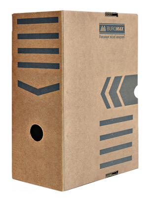 Бокс-архивный картонный, 150 мм, Jobmax, крафт - фото 1