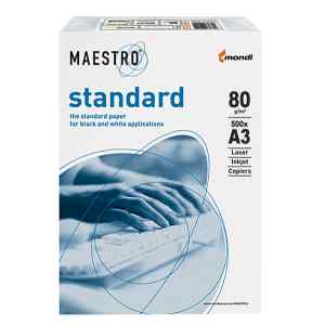 Бумага Maestro Standard, формат А3, плотность 80 г/м2	 - фото 1