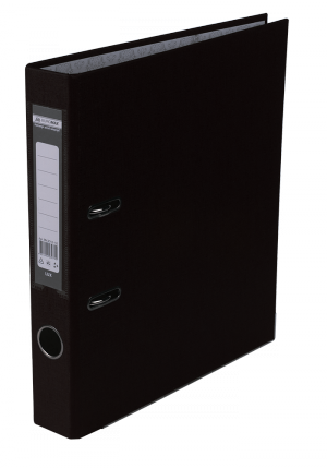 Папка - регистратор Buromax А4, 50 мм, черная - фото 1