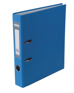 Папка - регистратор Buromax А4, 50 мм, синяя - фото 1
