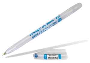 Ручка масляная  Pensan Global, Турция синяя - фото 1