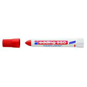 Маркер промышленный Edding e-950 Industry Painter, красный - фото 1