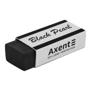 Ластик Axent Black Pearl, черный - фото 1