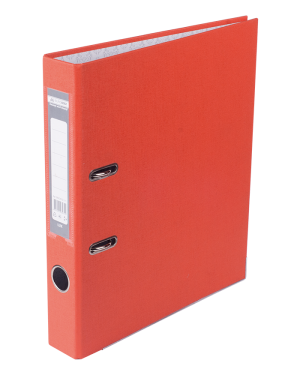 Папка -регистратор, 50 мм, А4, Buromax , односторонняя, оранжевая - фото 1