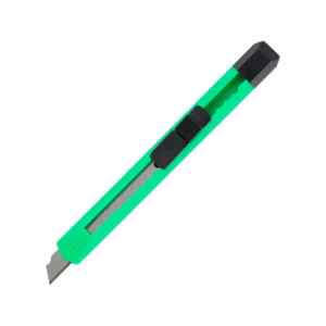 Нож канцелярский Delta 9мм, зеленый - фото 1