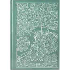 Книга учета  А4, твердая обложка Maps London, 96 л, клетка - фото 1