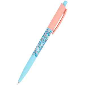 Ручка шариковая автоматическая Axent Spring, 0.5 мм, синяя - фото 1