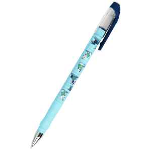 Ручка шариковая Axent Dogs, 0.5 мм, синяя - фото 1