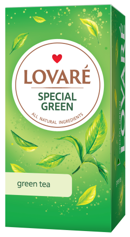 Чай зеленый 24 пак, Special Green LOVARE - фото 1