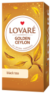 Чай черный 24 пак, Golden Ceylon LOVARE - фото 1
