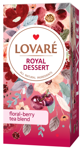 Чай цветочный 24 пак, Royal Dessert LOVARE - фото 1