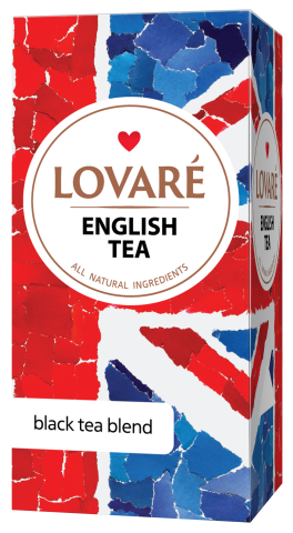 Чай черный 24 пак, English Tea LOVARE - фото 1