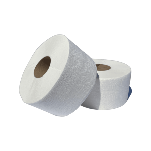 Туалетний папір Wellis Джамбо, білий, двошаровий, 120 м - фото 1