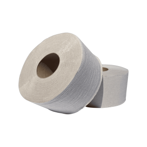 Туалетний папір Wellis Джамбо, сірий, одношаровий, 120 м - фото 1