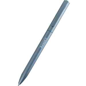 Ручка шариковая поворотный корпус Axent Partner 0.7 мм, металлическая серебристая, пишет синим - фото 1