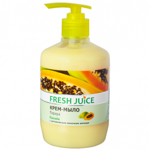 Крем-мыло Fresh Juice Авокадо и папайя,460 мл. - фото 1