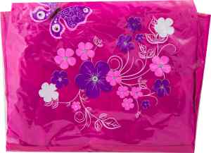 Фартух та нарукавники для малювання та праці Olli Квітковий принт, рожевий - фото 1