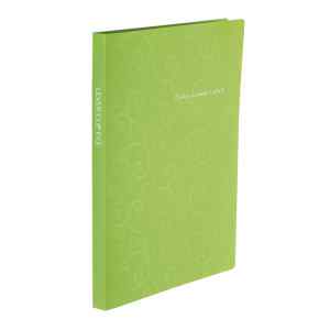 Папка з боковим притиском А4 Buromax Barocco з карманцем, зелена - фото 1