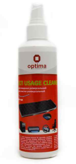 Спрей для очищення оргтехніки Optima, об'єм 250 мл - фото 1