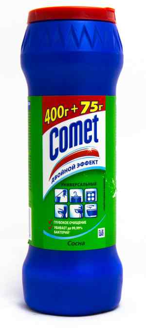 Порошок для чищення Comet, 475 гр, подвійний ефект, сосна - фото 1