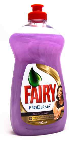 Средство моющее для посуды Fairy ProDerma, шелк и орхидея, 500 мл - фото 1