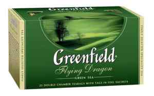 Чай зелений Greenfield  Flying Dragon, 25 пак. - фото 1