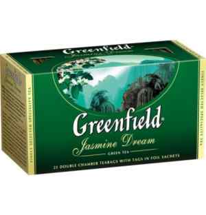 Чай зелений 25 пак., Greenfield  Jasmine Dream - фото 1