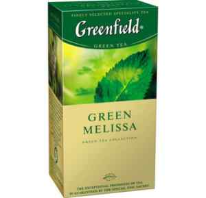 Чай зелений Greenfield  Green Melissa 25пак. - фото 1