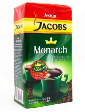 Кава мелена  Jacobs Monarch, м'яка упаковка, 500 гр. - фото 1