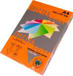 Папір кольоровий Spectra Color Intensive А4, 80 г/м2, помаранчевий(Saffron 240), 500 арк. - фото 1