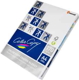 Папір глянцевий Color Copy Glossy A4, 170 г/м2, 250 арк - фото 1