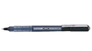 Ручка ролерна одноразова Uni-Ball Eye Needle Point fine UB-167, 0,5 мм, чорна - фото 1