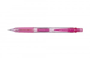 Олівець механiчний з ластіком Uni Shalaku DX M5-208, 0,5 мм, рожевий - фото 1
