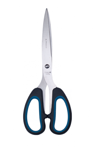 Ножиці офісні 16.3 см Jobmax, сині - фото 1