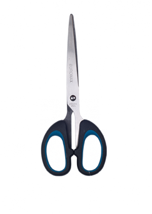 Ножиці офісні 20.7 см Jobmax, сині - фото 1