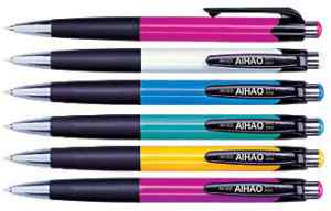 Ручка шариковая автоматическая Aihao 505 синяя - фото 1