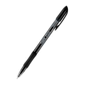 Ручка масляная Axent Flow, 0.7 мм, черная - фото 1