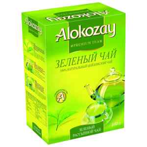 Чай зелений 100 грам., Alokozay Tea - фото 1