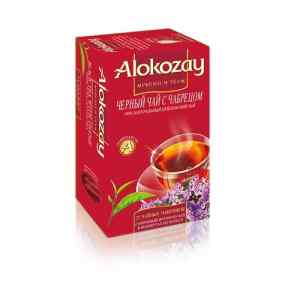 Чай чорний з чебрецом 25 пак., Alokozay Tea - фото 1