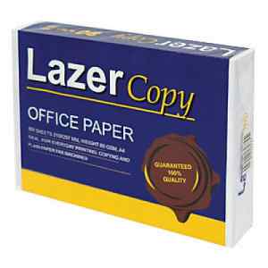 Папір офісний А4,  Lazer Copy 80 г/м2, 400 арк. - фото 1