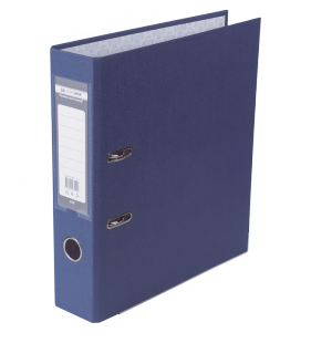 Папка - регистратор Buromax A4, 70 мм, синяя - фото 1