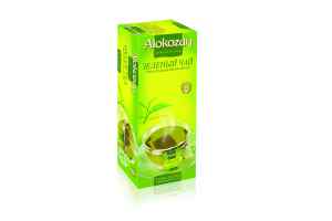 Чай зелений 25 пак., Alokozay Tea - фото 1
