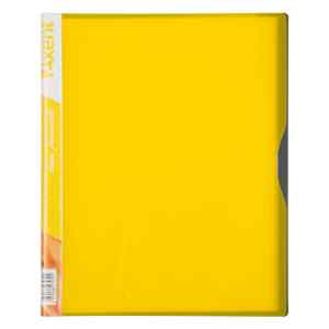 Папка з 40 файлами Axent A4, жовта - фото 1
