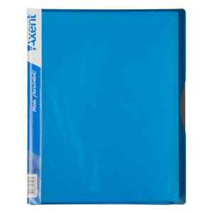 Папка з 40 файлами Axent A4, блакитна - фото 1