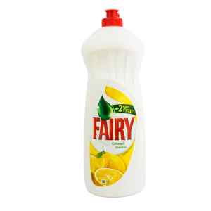 Средство моющее для посуды Fairy, сочный лимон, 1 л. - фото 1